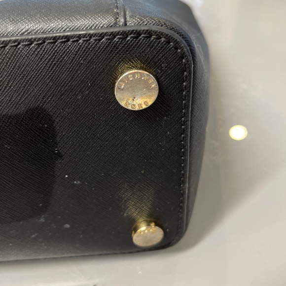 Michael Kors Ciara Black with gold zip look New - Picture 5 of 8